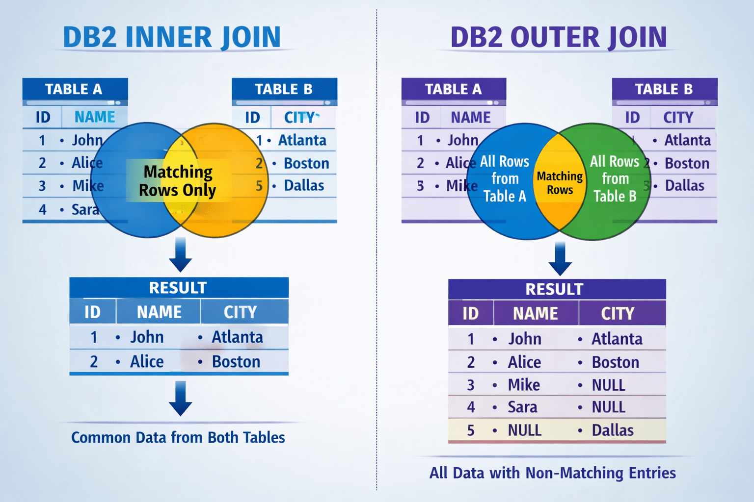 DB2 Join